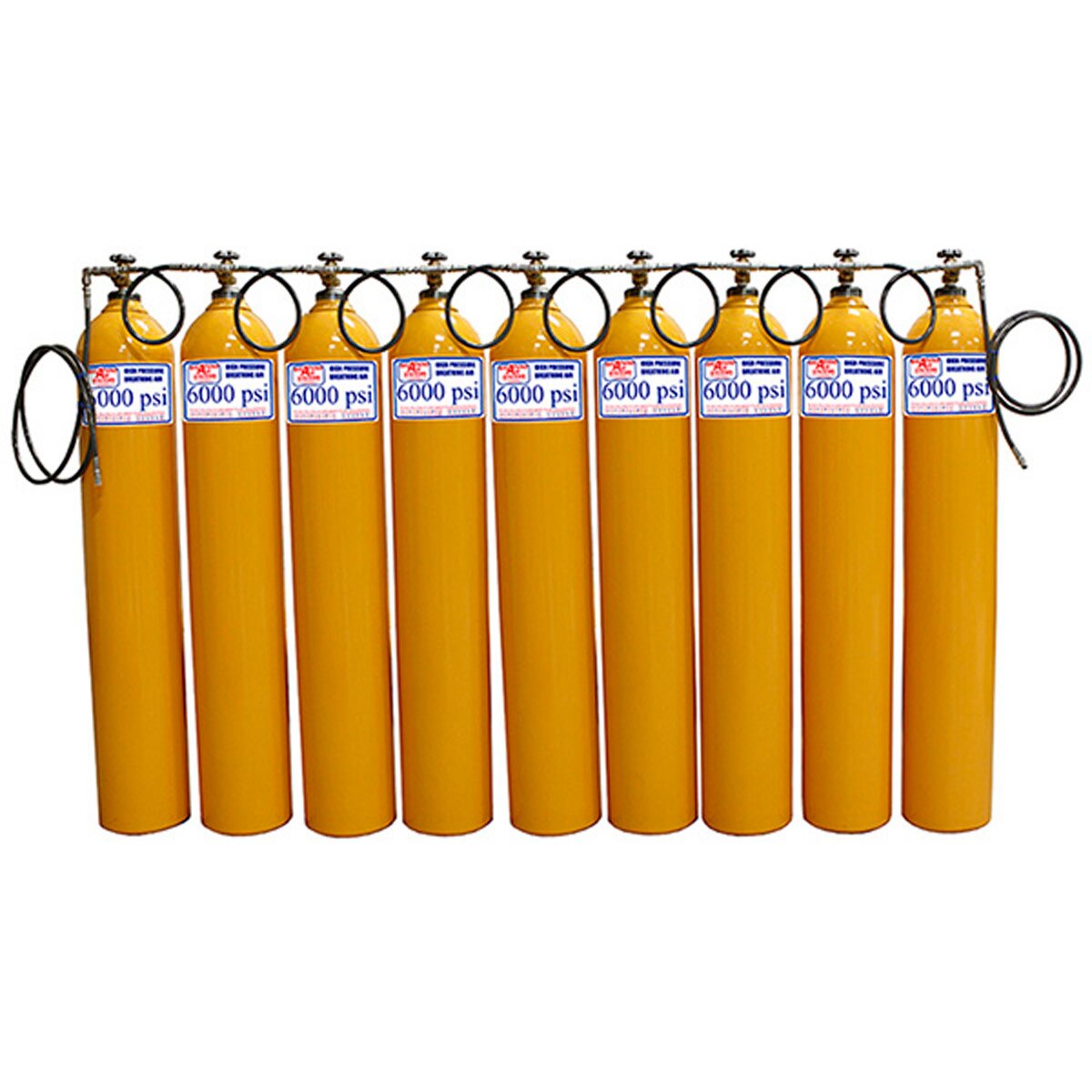 Cascade System 6000PSI with 9 Cylinders
